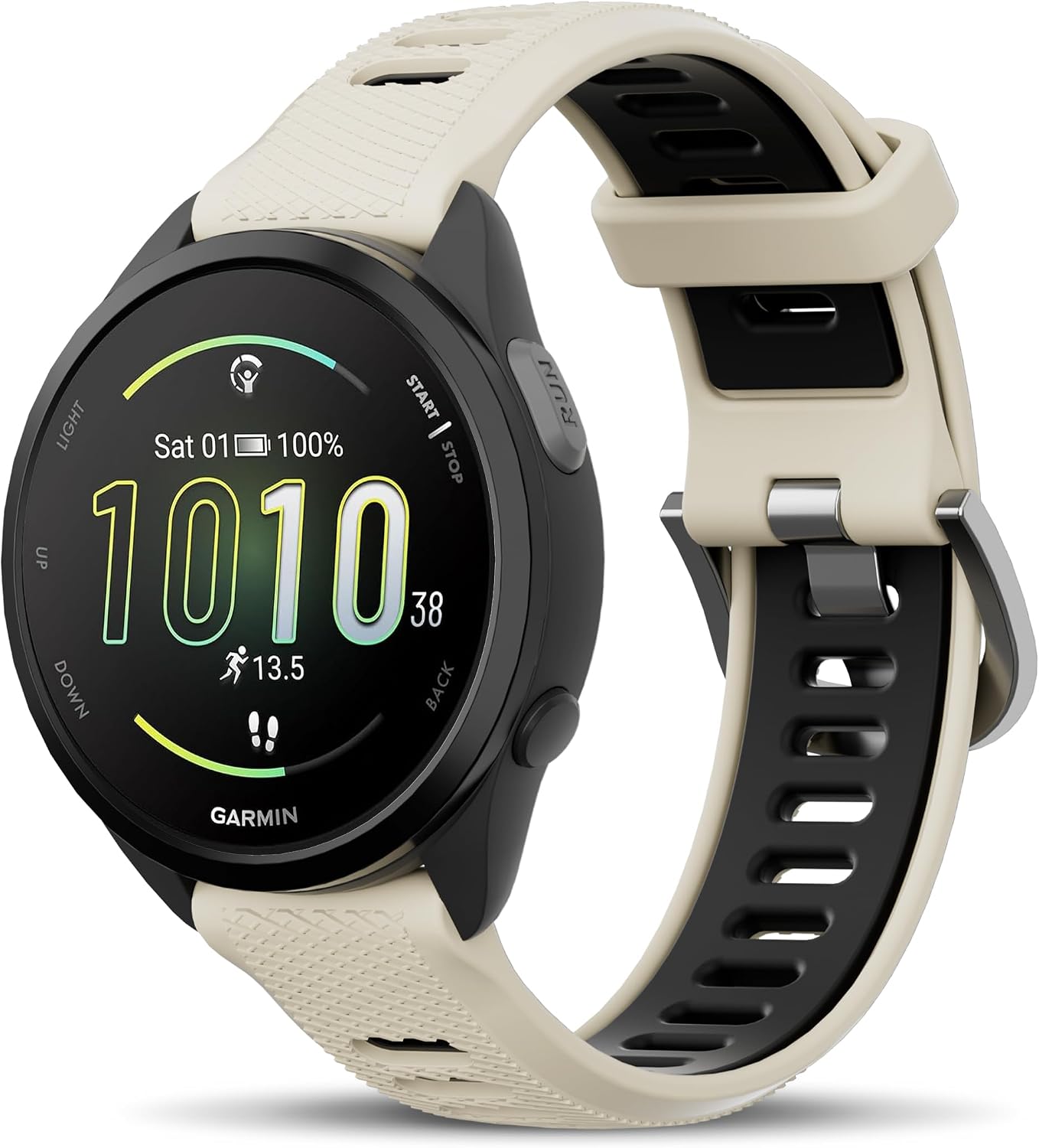 20mm Silicone Watch Bands Compatible with Garmin Forerunner 165/55/Vivoactive 5/6,Soft Waterproof Quick Release Sport Strap for Venu Sq 2/ Forerunner 245/645/Vivoactive 3 Women Men