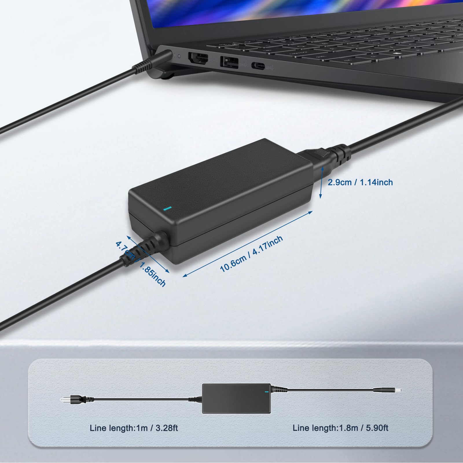 Amazon.com: JUYOON 65W Charger Compatible with Dell inspiron 15