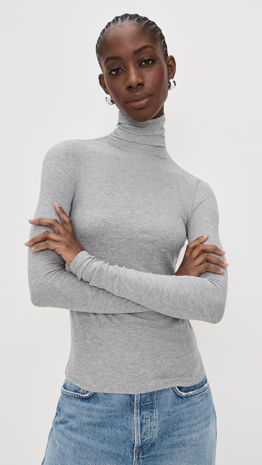 Joe's Jeans Womens The Tony Turtleneck Long Sleeve Top - Image 2