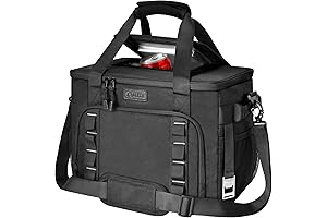 BALEINE Premium Insulated Carry Cooler with Strap for Easy Transport and Leakproof Protection