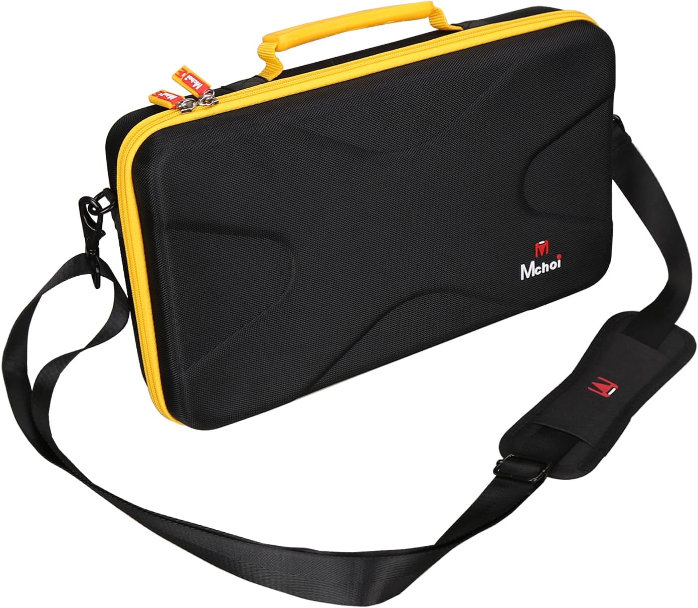 Mchoi Battery Storage Holder Case Suitable for Dewalt 8v/12v/18v/20v/60v Max XR Battery and Charger, Tool Batteries Carrier Protective Case, Holds 20V 60V 2.0/3.0/4.0/5.0/6.0/9.0-Ah Batteries, Charger