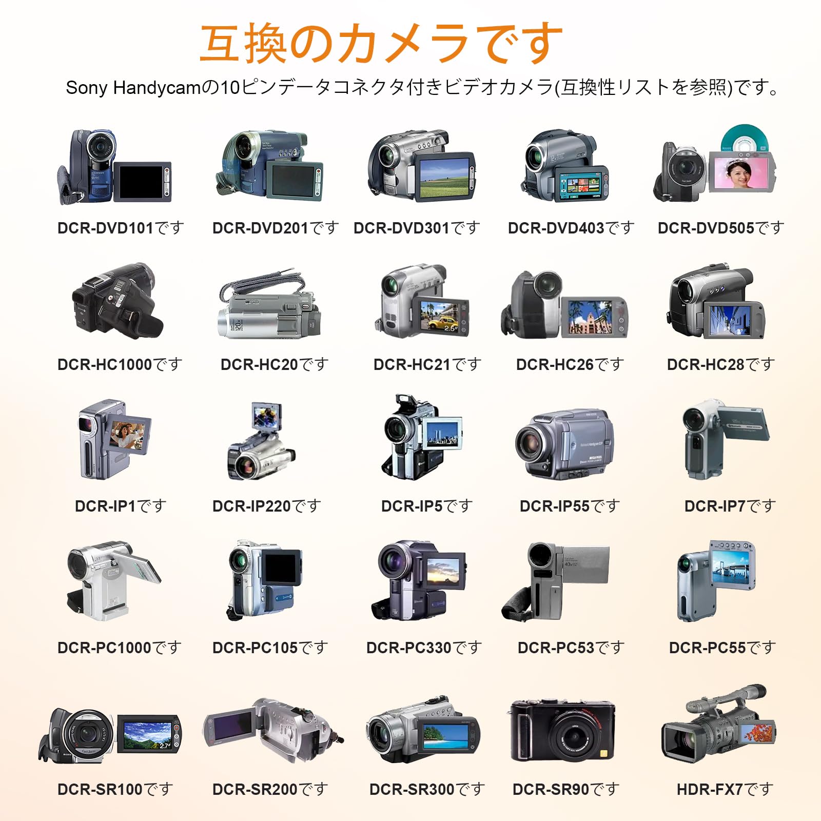Amazon.co.jp: ソニー Handycam ビデオカメラ対応 交換用 USBデータ