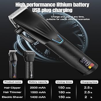 ミン Amazon.com: Professional Hair Clippers for Men - Cordless