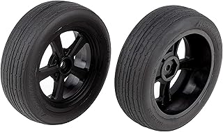 Team Associated DR10 Front Wheels and Drag Tires Mounted ASC71073 Elec Car/Truck Replacement Parts
