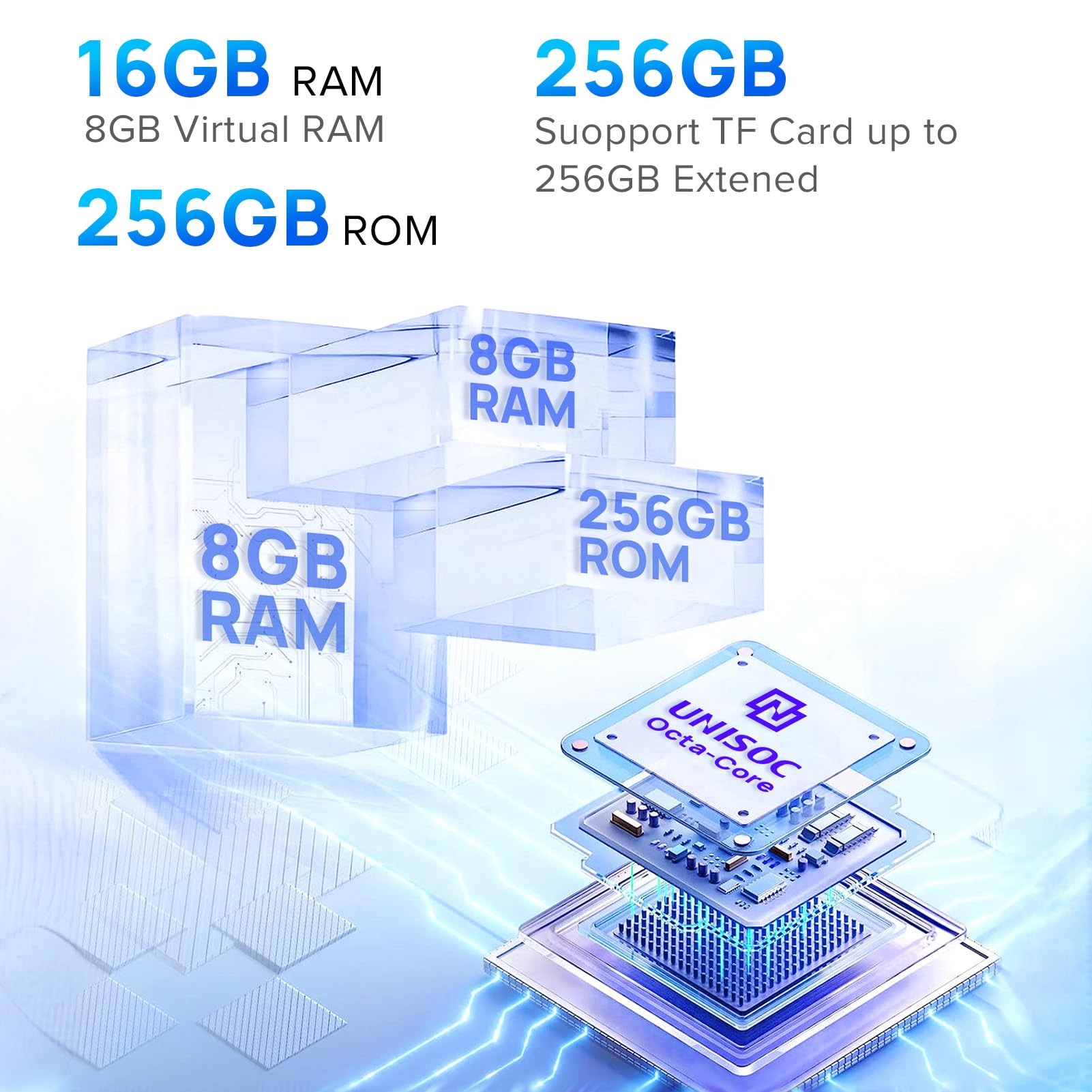 Ulefone Teléfonos Android Android 13, 16 GB + 256 GB Note 16 Pro 4G SIM desbloqueado, cámaras de 50 MP + 8 MP, frecuencia de actualización de 6.52 HD+ 60 Hz, 4400 mAh tipo C, 2 años de garantía