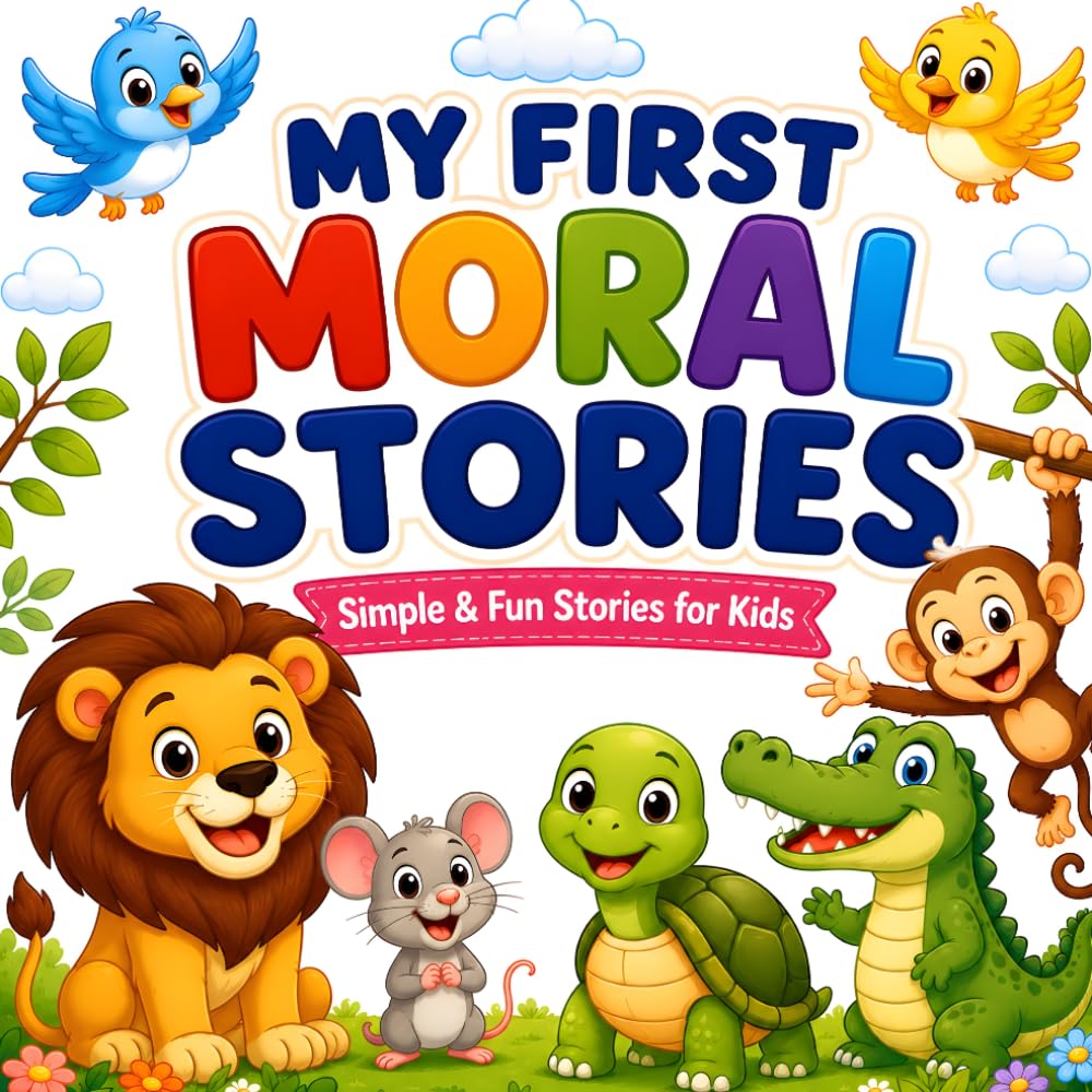 My First Moral Stories: Simple & Fun Stories for Kids
