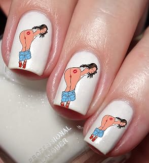 I'm Sexy and I Know it Nail Art Decal Sticker