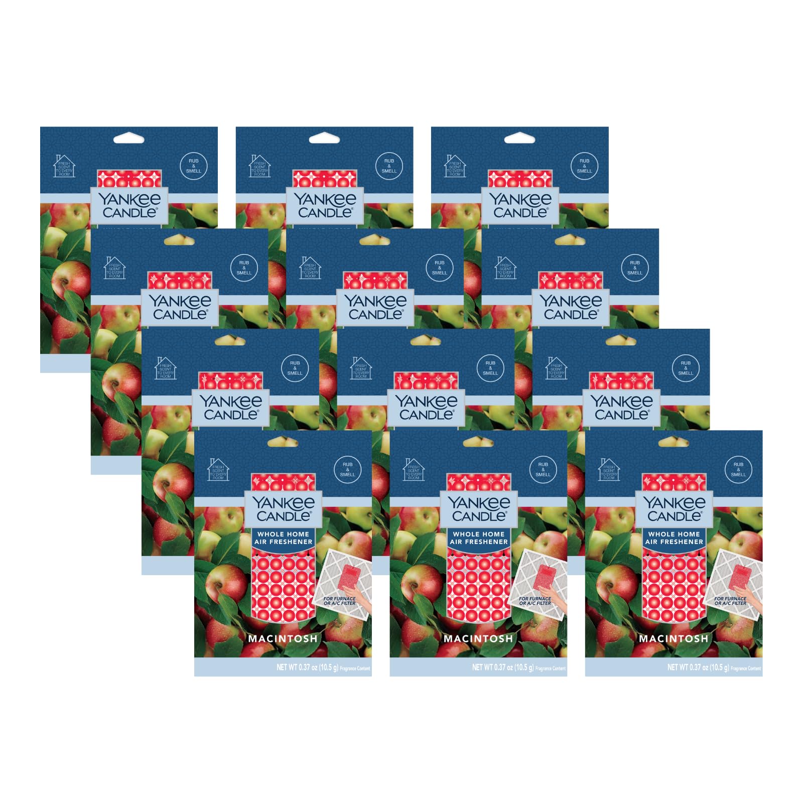 Yankee Candle Macintosh Yankee Candle Whole Home Air Freshener (Pack of 12)
