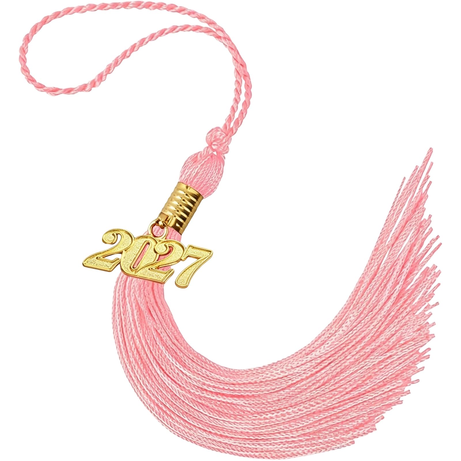 Zeiwohndc A 2027 Polyester Graduation Tassels With Secure Clip For Cap Nd Craft Projects Soft Polyester Tassels