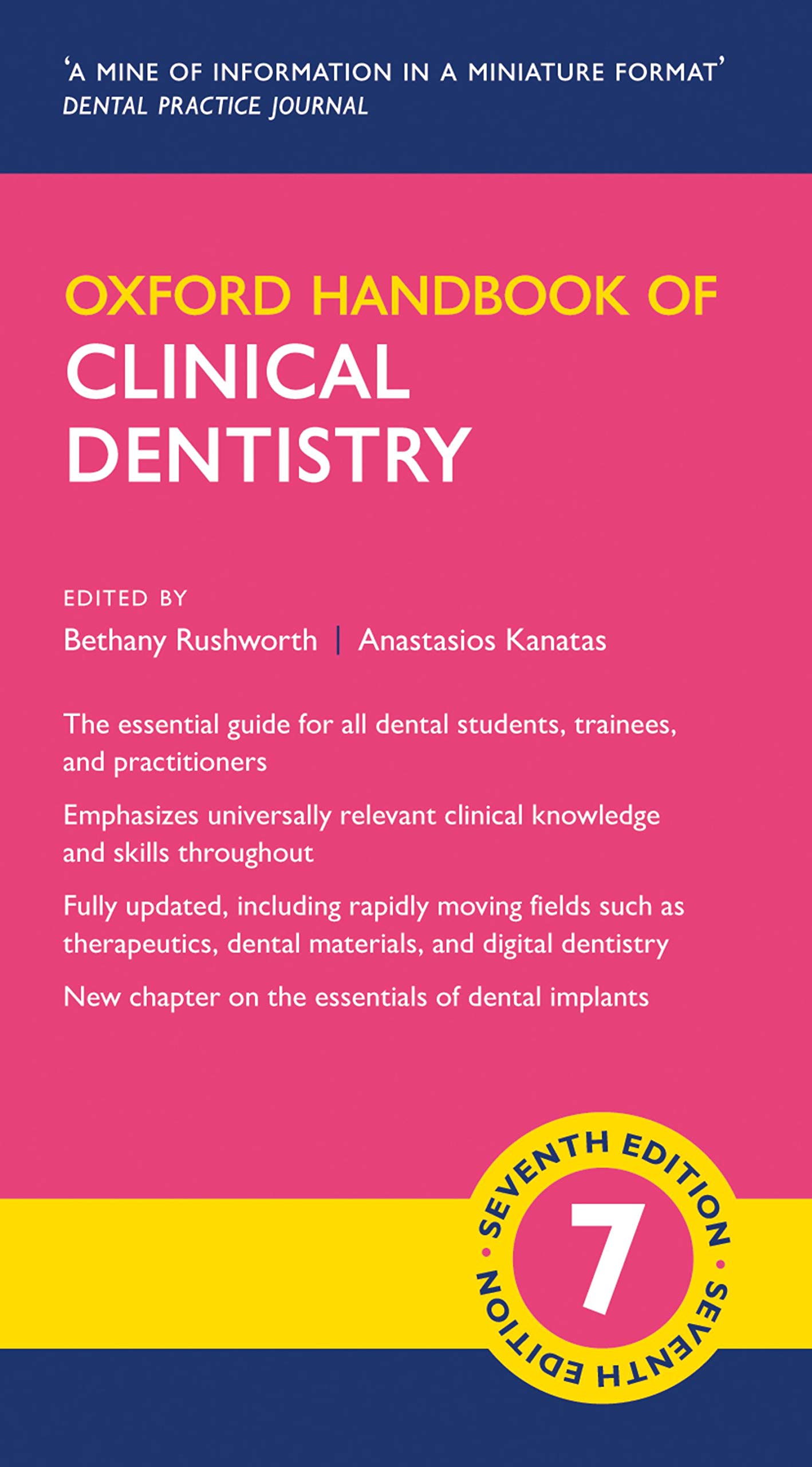 Oxford Handbook of Clinical Dentistry (Oxford Medical Handbooks)
