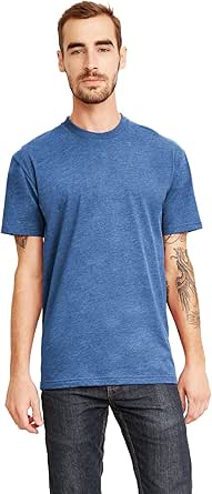 Next Level. Heather Cool Blue. L. 6410. 00841016155618