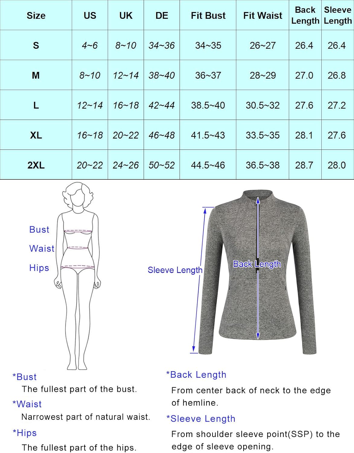 JACK SMITH Women's Fleece Half Zip Athletic Running Pullover Thermal Long Sleeve Equestrian Shirt Golf Yoga Shirts : Clothing, Shoes & Jewelry