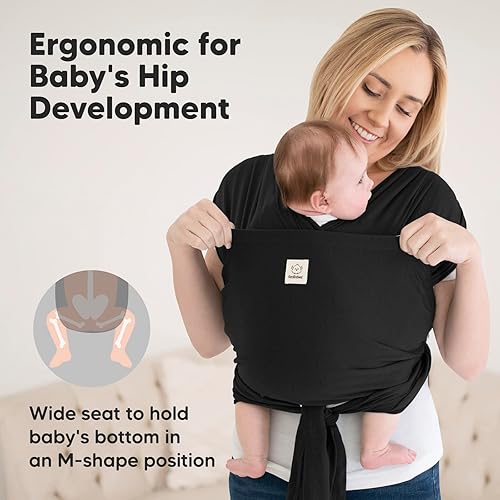 Miniatura 5 de KeaBabies D-Lite - Portabebés y portabebés - Portabebés ajustable y fácil de llevar - Todo en 1 Original transpirable - Portabebés ligero -