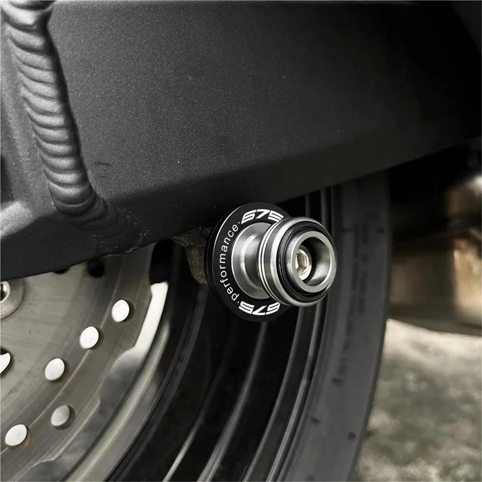 M10 Per 675NK 675SR 675SR-R 675SS CF 675 NK SR SR-R SS 2024 2025 Moto Forcellone Spool Slider Cavalletto Cappucci Valvola Pneumatici