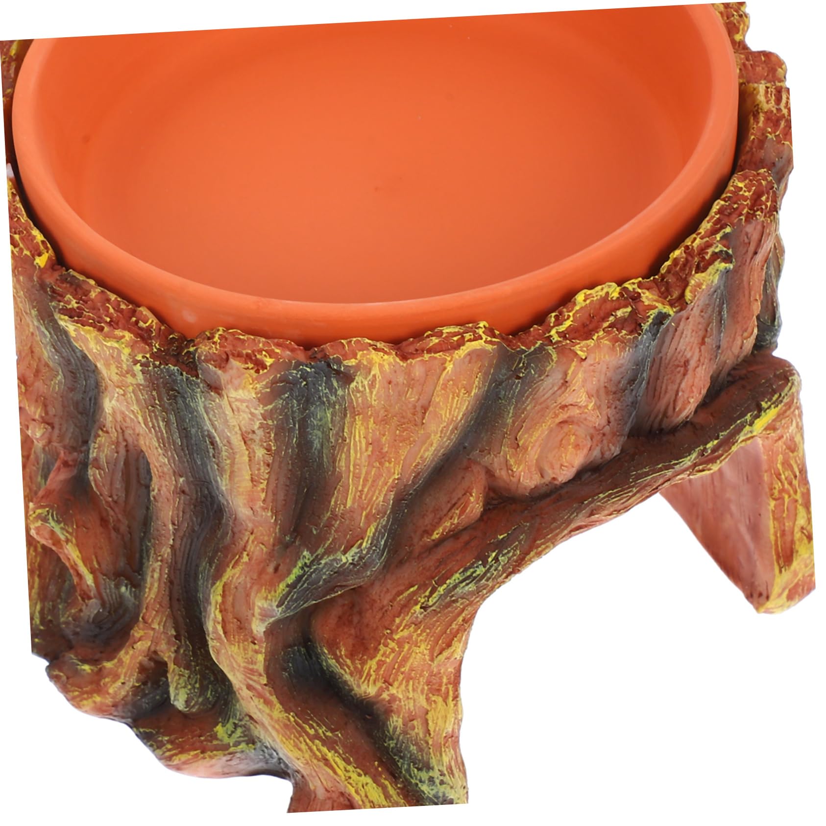 Toyvian Nascondiglio per Rettili con Design Versatile e Spazioso Decorazione per Terrario Gechi e Tartarughe Facile Installazione Strumenti