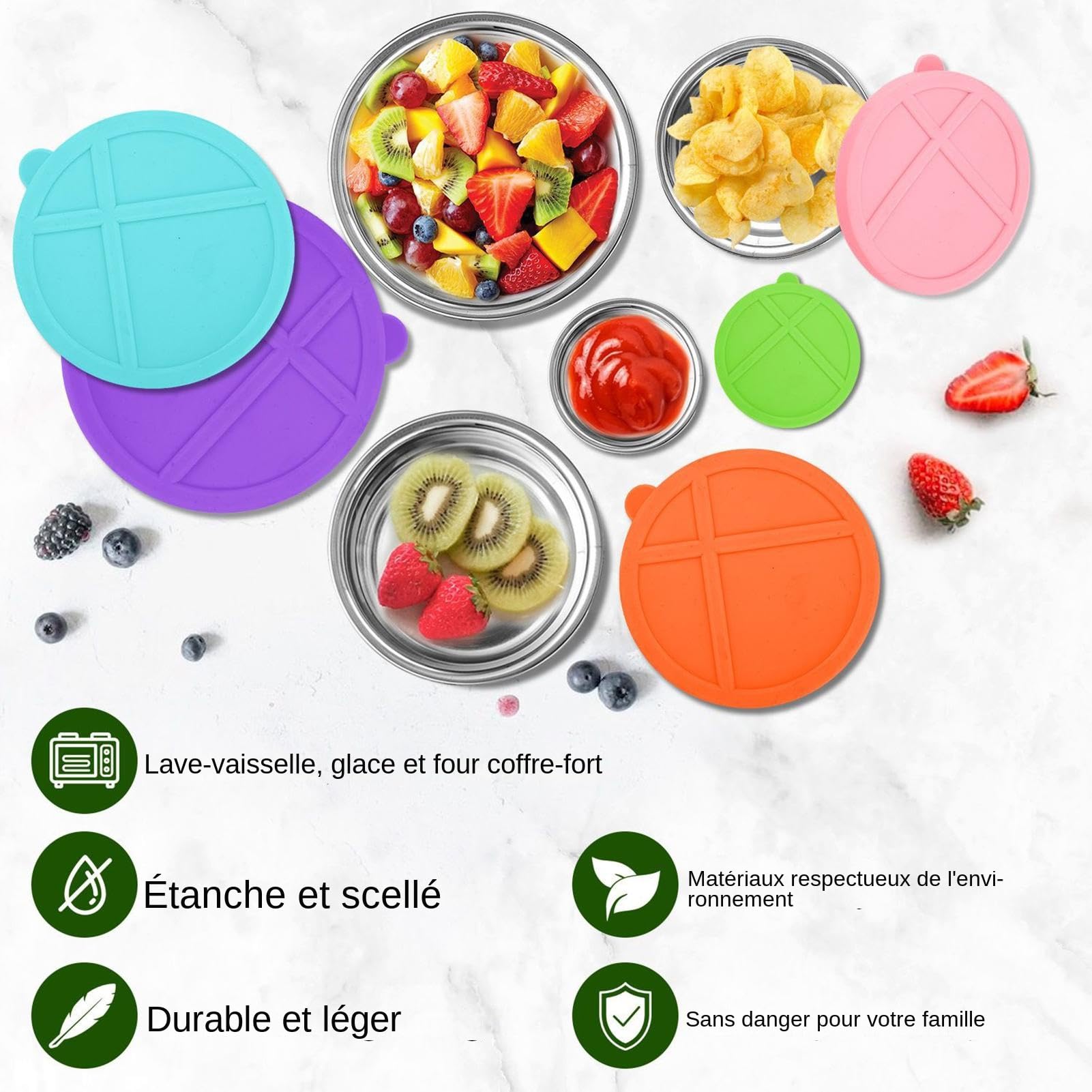 Contenitori In Acciaio Inossidabile Contenitore Impilabile Per Alimenti E