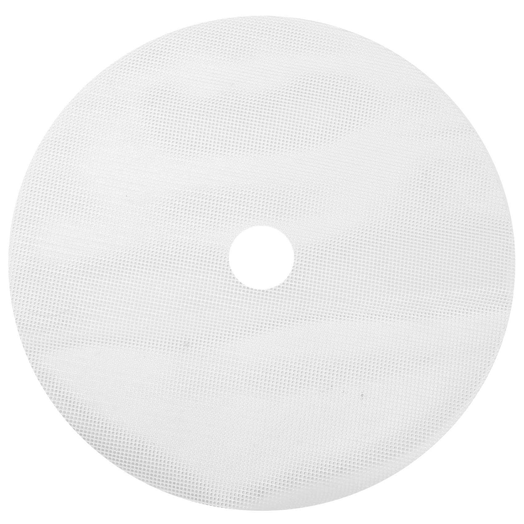 8 peças de folhas redondas de silicone desidratador, tapetes antiaderentes para