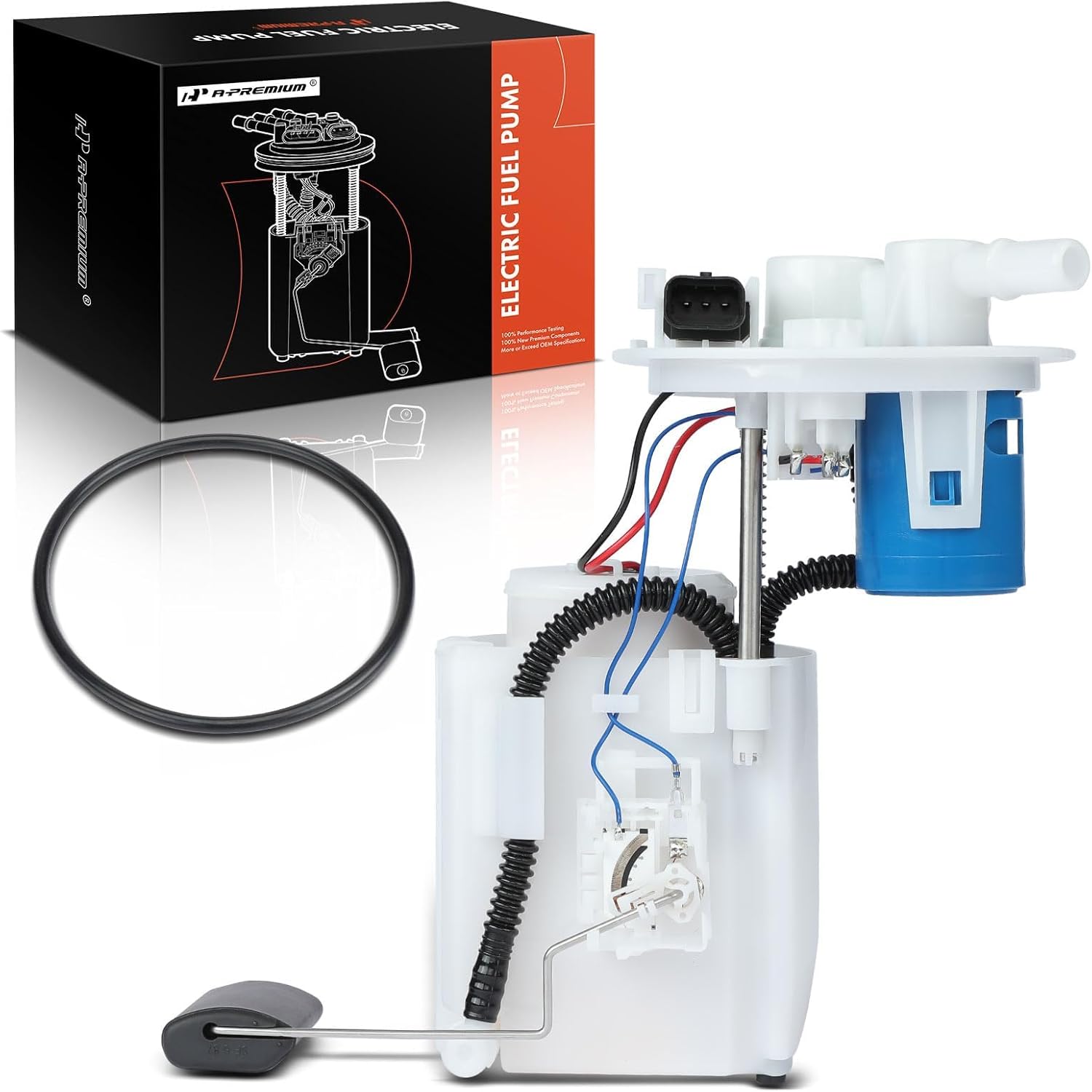 A-Premium Electric Fuel Pump Module Assembly with Pressure Sensor Compatible with Hyundai Accent & Kia Rio, 2012-2017, L4 1.6L Petrol