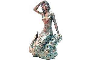 HomeStyles Classic Beach Mermaid Statue