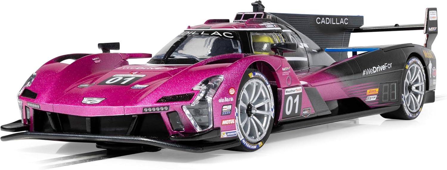 Scalextric C4611 Cadillac V-Series R - Road Atlanta 2024 - Pink Slot car Racing