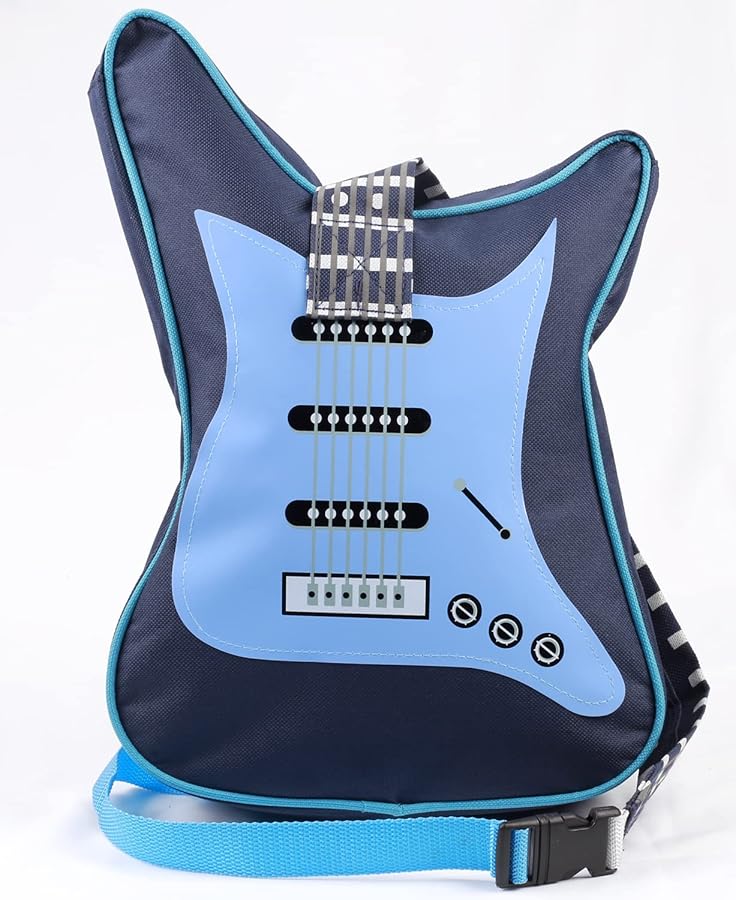 Borsa A Tracolla A Forma Di Chitarra Elettrica Hiler Punk - In Tela Oxford, Regolabile, Per Donne E Ragazze - Foto 8