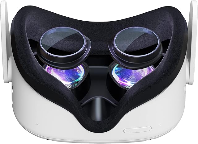 KIWI design Customized Blue Light Blocking Glasses Compatible with Oculus/Meta Quest 2, Oculus Quest, and Oculus Rift S VR Accessories, Protect Your Eyes from Harmful Blue Light (1 Pair)