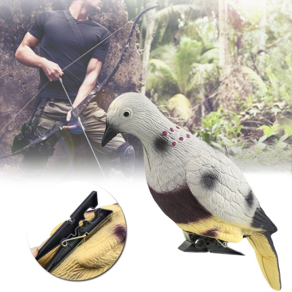 Archery 3D Animal target Pigeon bait EVA foam hollow shooting target For outdoor hunting Training empty inside