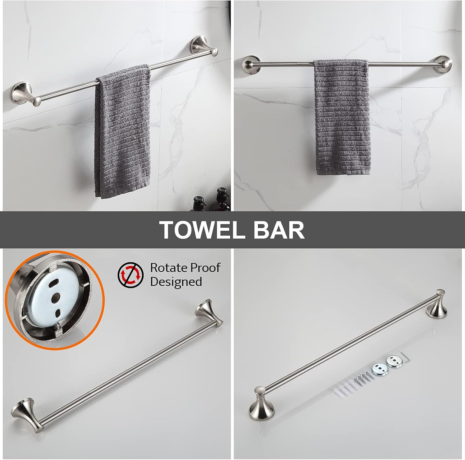 Buy Bgl 4 Piece Bathroom Hardware Set