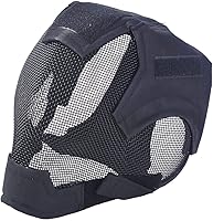 Vista 4 de Máscara de esgrima Airsoft Full Face+Ear Protection - Trimex