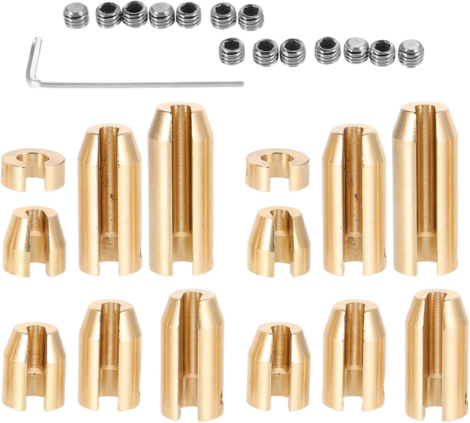 Luxshiny 1Set Copper Motorcycle Balance Weights Refill Kit Easy Installation for Enhanced Stability and Compatible with Super Bikes