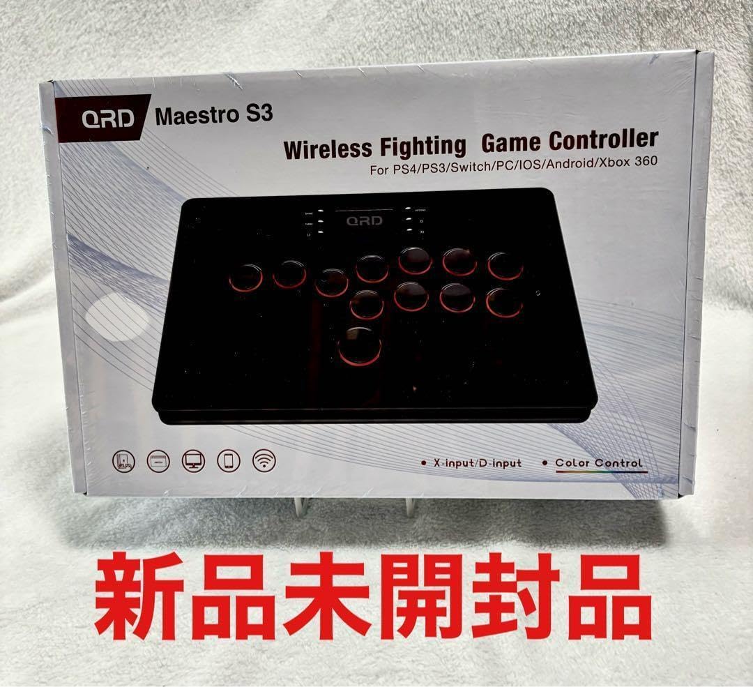QRD Maestro S3 アケコン レバーレス　5レイテンシーモード Amazon.co.jp: QRD Maestro S3 アケコン レバーレス Switch PS4 Pro