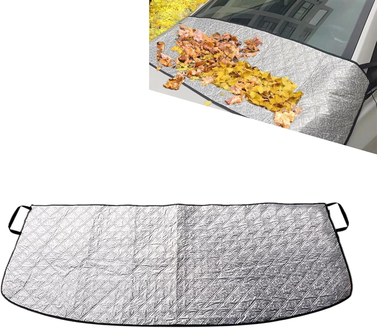 Cubierta para Parabrisas para Skoda Kamiq | Standardboden | AB 2019, Protector Magnético contra Hojas Polvo Funda Delantera Resistente Impermeable Oxford