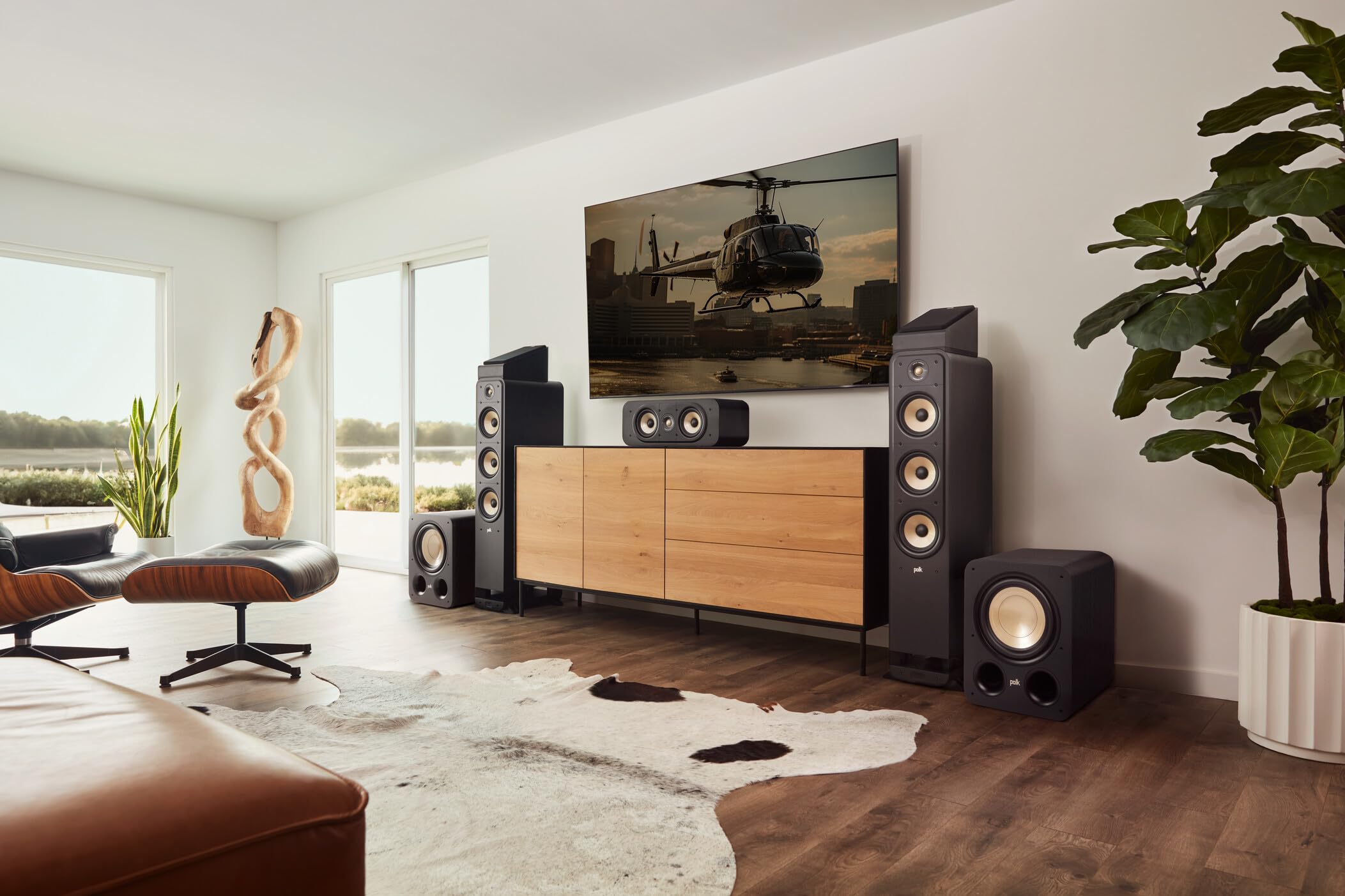 Polk Signature Elite 10-Zoll-Subwoofer mit 200 Watt
