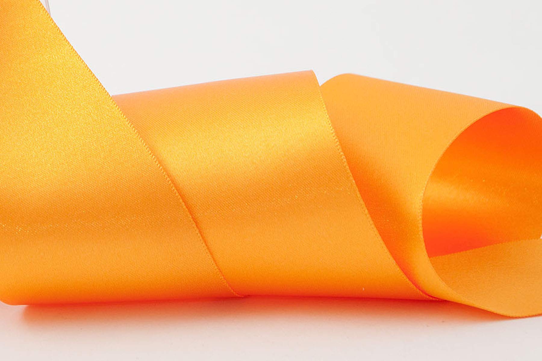 Berisfords Double FACE Poly Satin Ribbon, Marigold, 10.5x10.5x5.7 cm, 50 mm - Image 3