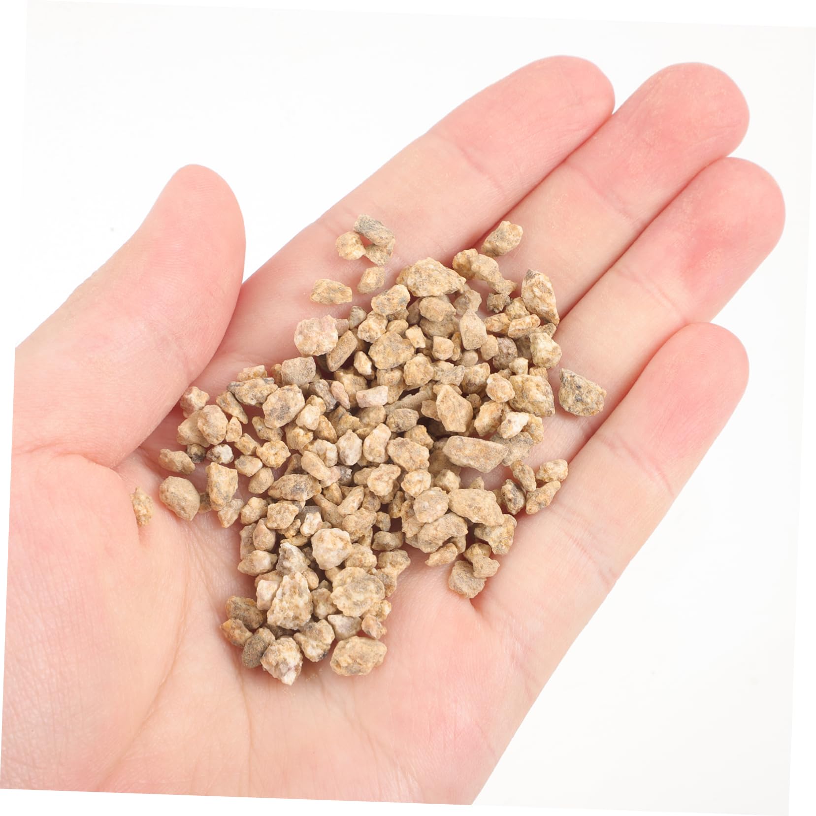 LIOOBO Maifanitstein 5 Beutel 300g Naturstein mit Hoher Härte | Pflanzen und Wasserpflanzen, Naturbelassene Form, Praktisch für Vasenfüller und Wege