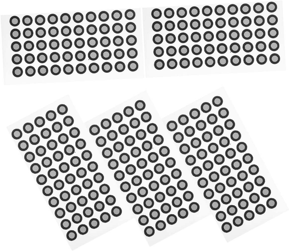 KICHOUSE 25sheets Scanner Accessories Marking Points for Scanning Reflective Reference Points High Visibility and Easy to Use Stickers
