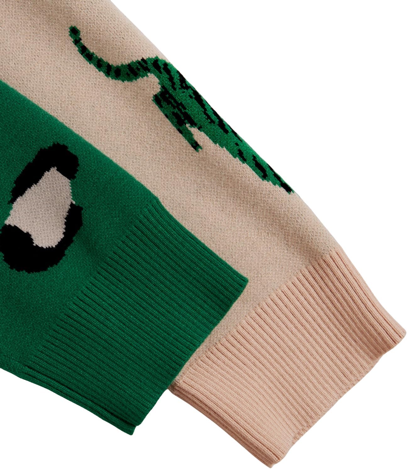 WDIRARA Women's Plus Size Leopard Animal Print Cardigan Sweaters V Neck Button Up Knit Outerwear - Image 6