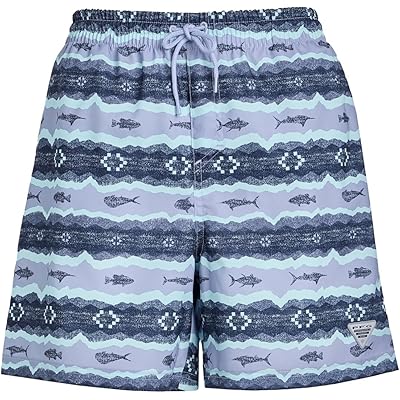 Плавки Columbia Kids PFG Rambler Printed Water Shorts (Little Kid/Big Kid)