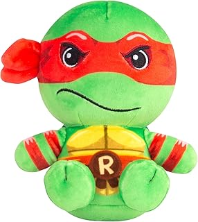 Club Mocchi-Mocchi- Teenage Mutant Ninja Turtles Plush — TMNT Raphael Plushie — Officially Licensed Collectible Squishy Turtle Plushies — 6 Inch