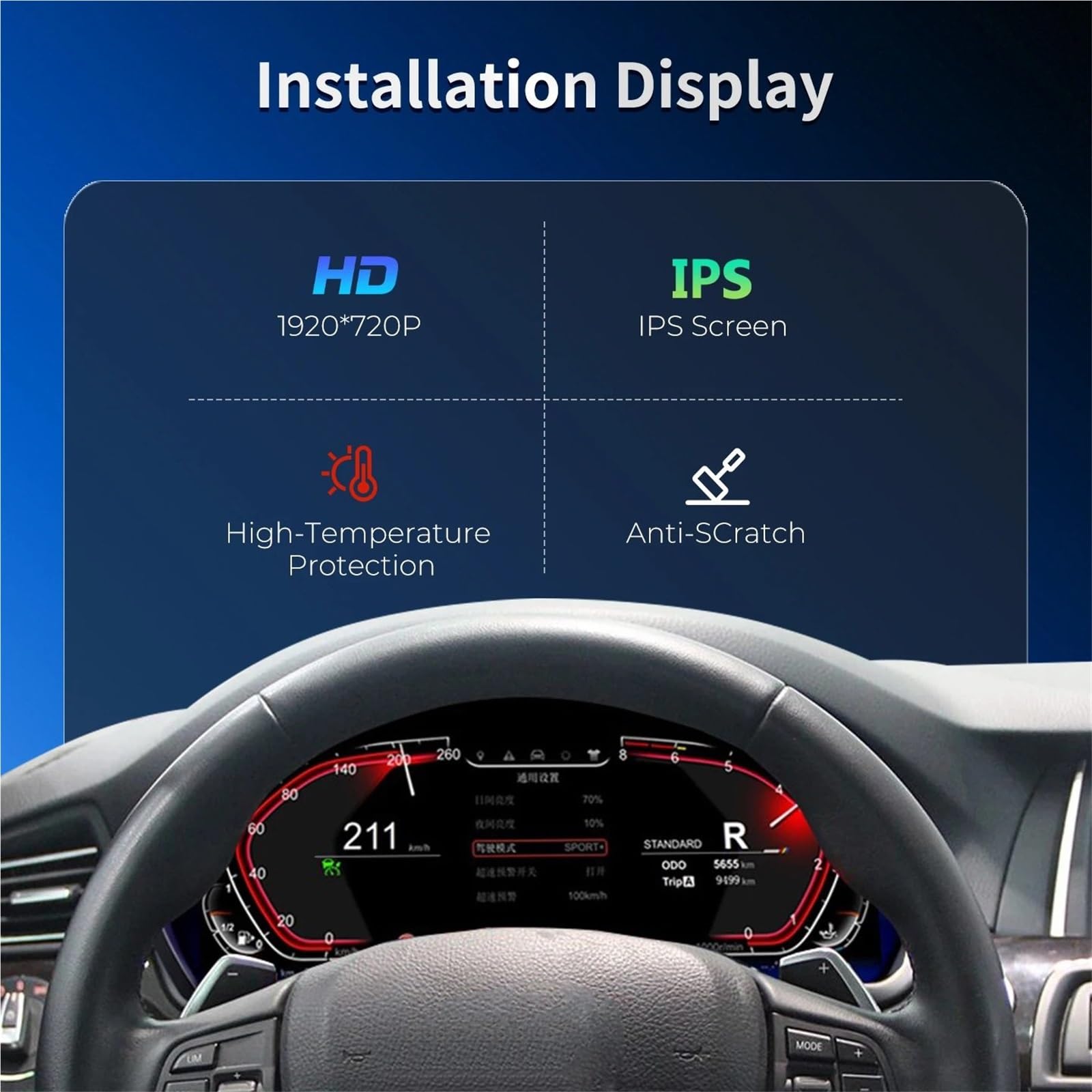 Pantalla para Coche para BMW F10 F11 F15 F16 F18