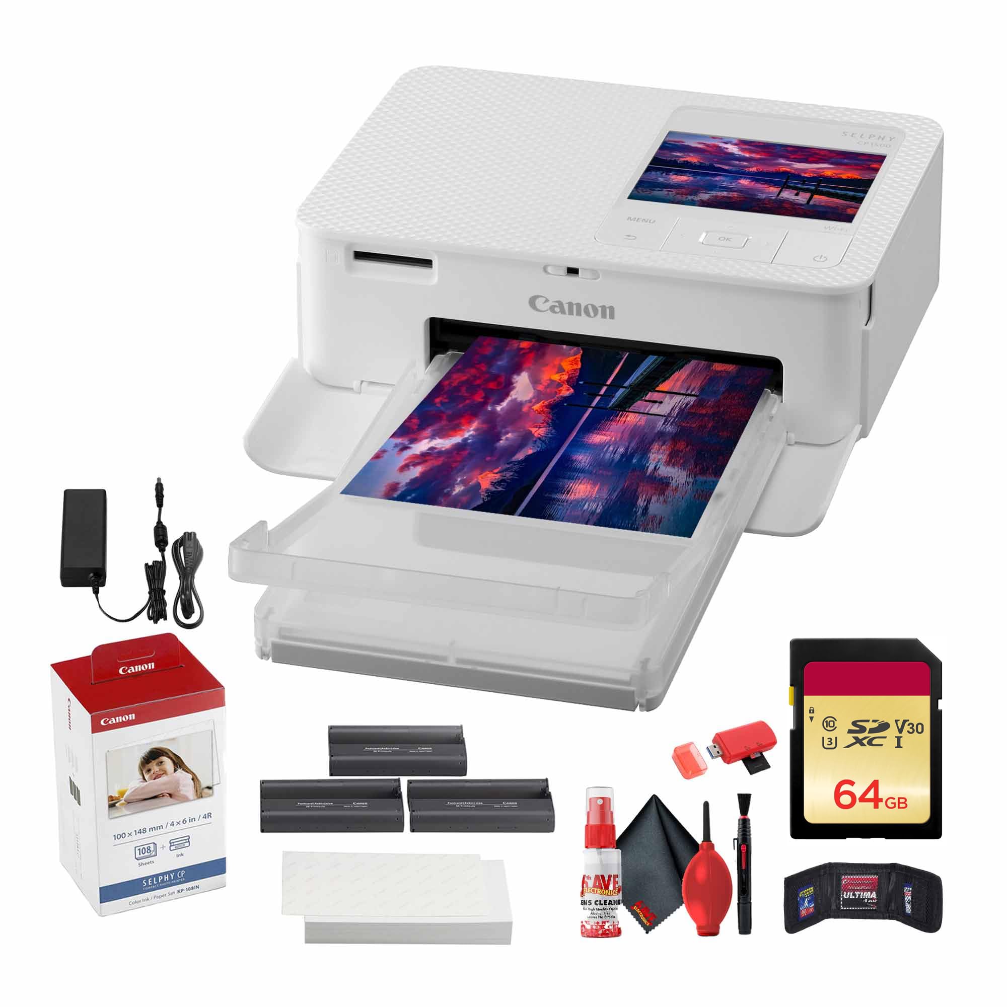 【新品】Canon SELPHY CP1500 (ホワイト)写真プリンター Amazon.com : Canon SELPHY CP1500 Compact Photo Printer (White