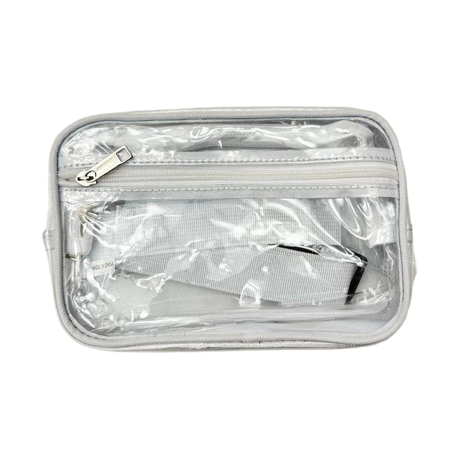 Ojiva® Clear Fanny Pack Water Resistant Waist Pack for Hiking Concerts | Simple And Stylish Transparent Storage Pouch With An Adjustable Strap, Can Be Used As A Waist Bag Or Crossbody Bag-image-42