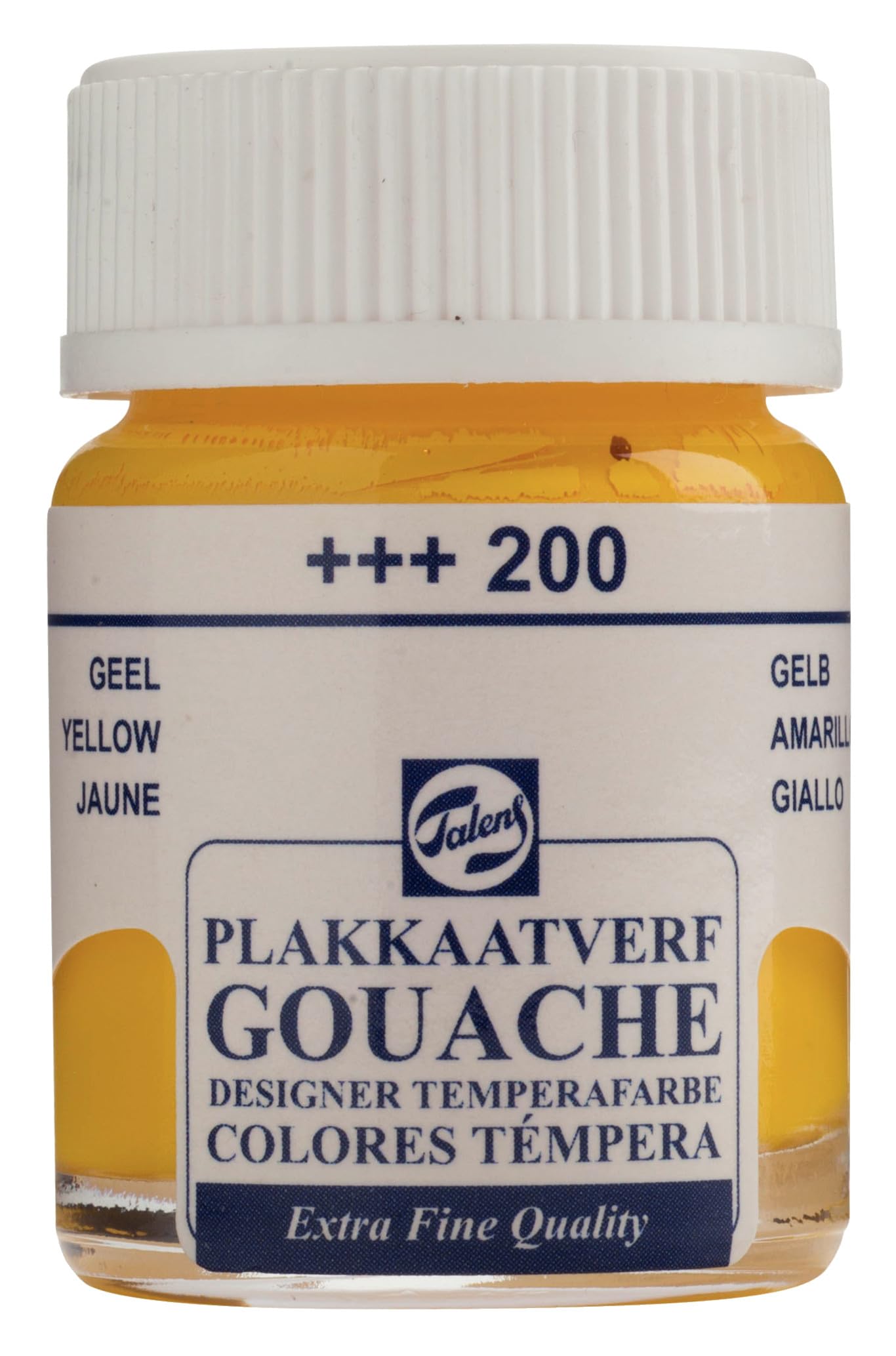 Talens Yellow Gouache Extra Fine Quality Bottle 16 Ml 200