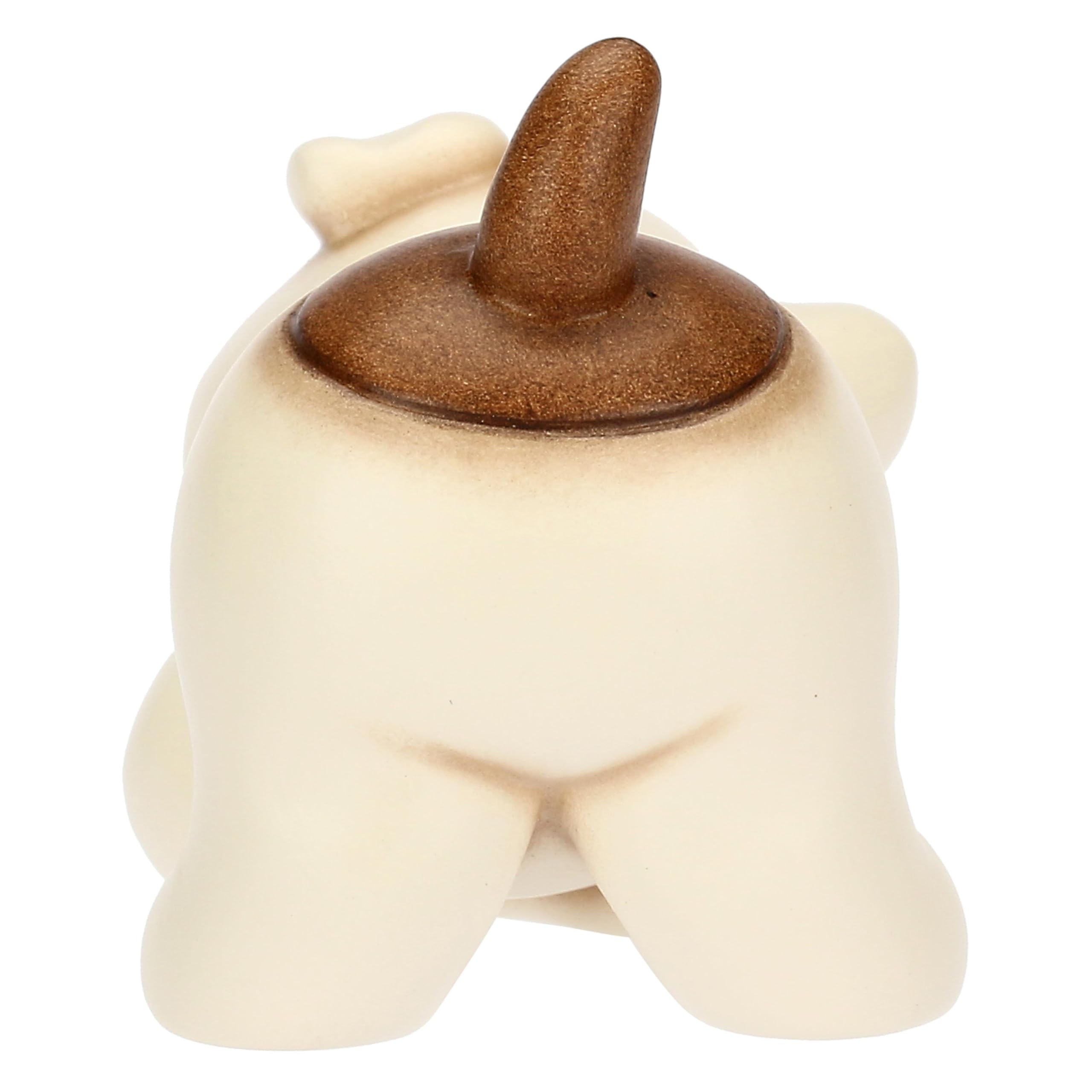 THUN - Mini cane Claire - ceramica - Collezione Giardino di Primavera - 4.2 x 5.9 x 5.1 cm