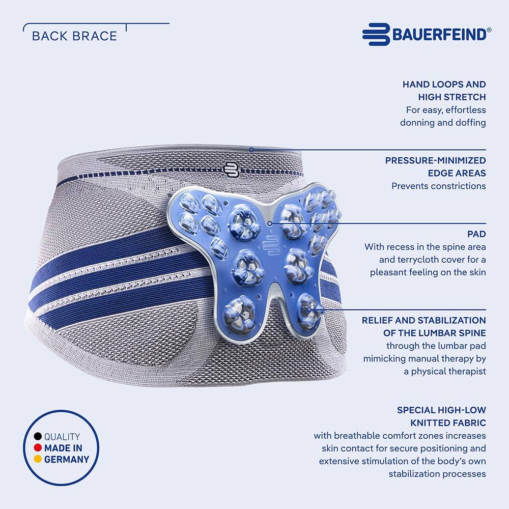 Amazon.com: Bauerfeind LumboTrain Back Support - Lumbar Brace