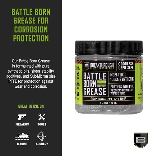 Miniatura 2 de Breakthrough Clean Technologies, lubricante Battle Born  Frasco de 4 onzas