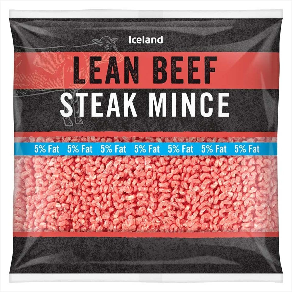 Iceland Lean Beef Steak Mince 400g (Frozen)