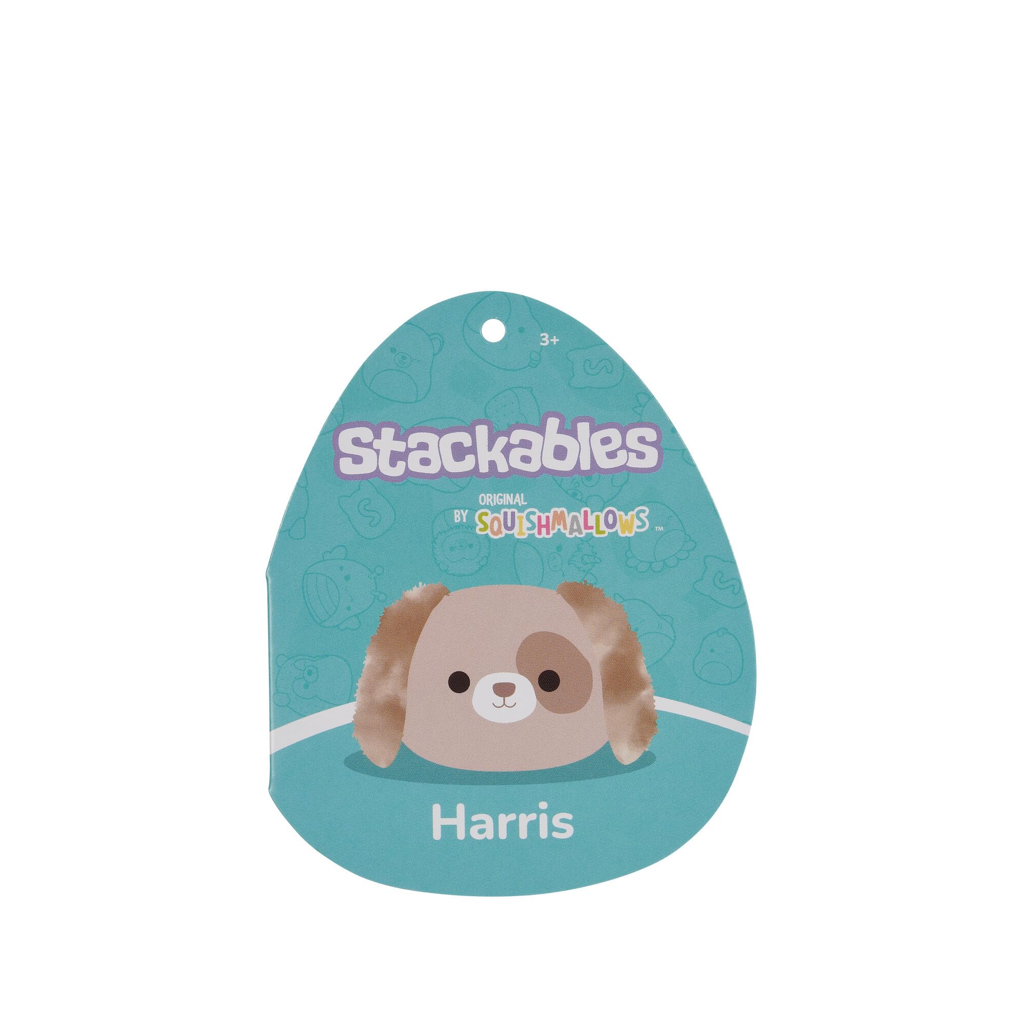 Peluche Squishmallows de 30 cm Brad le retriever vert
