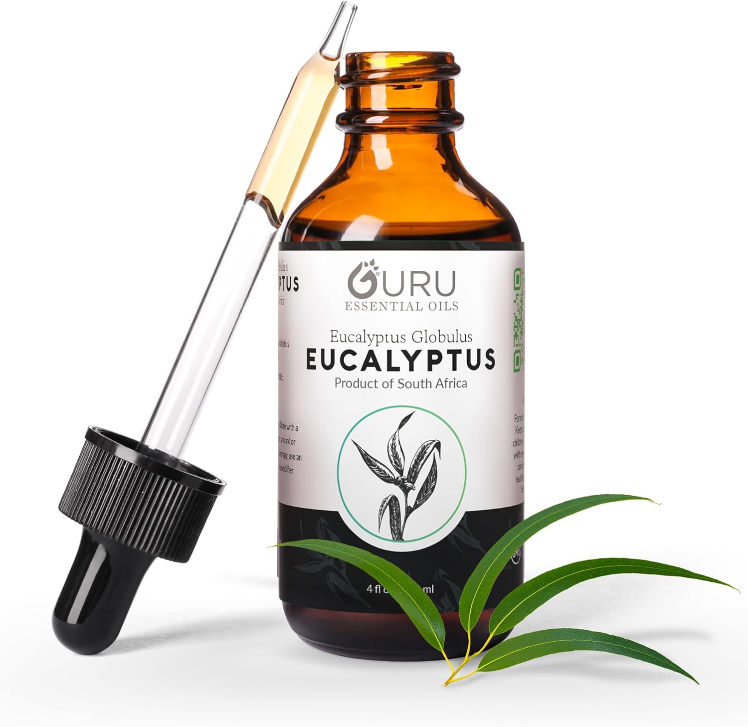 Eucalyptus Essential Oil 4oz Sinus, Congestion Relief Soothe Headaches Premium