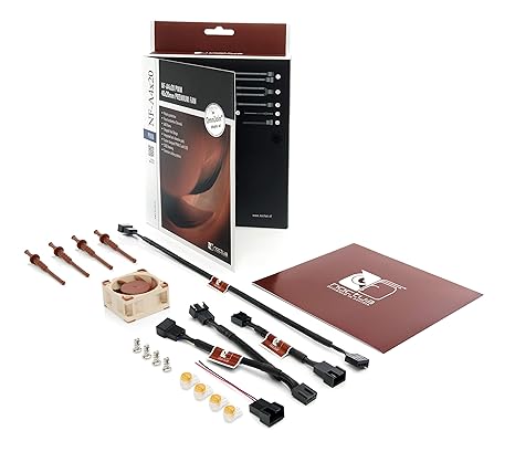 Noctua NF-A4x20 PWM, Premium Quiet Fan, 4-Pin (40x20mm, Brown)